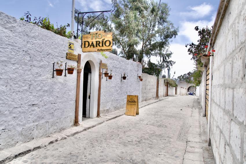 Yanahuara street Yanahuara street