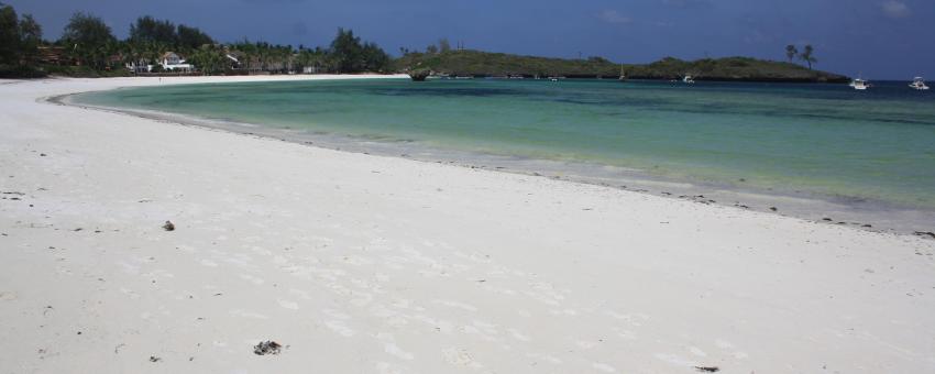 White-Sand Beach in Watamu