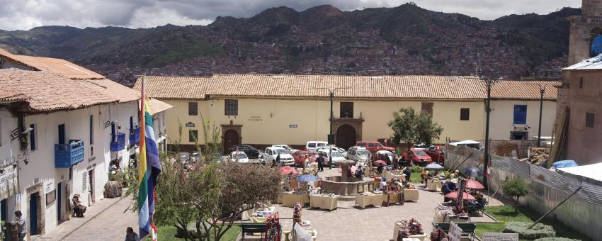 Plazoleta San Blas Saturday Market