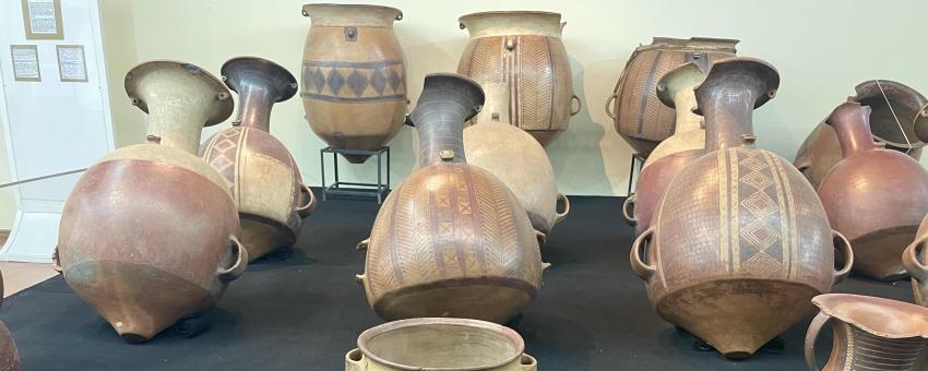 Chicha Jars at Museo del Inka