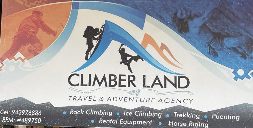 Huaraz Climber Land Rental