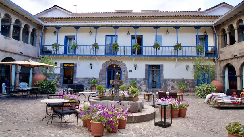 Palacio del Inka inner courtyard
