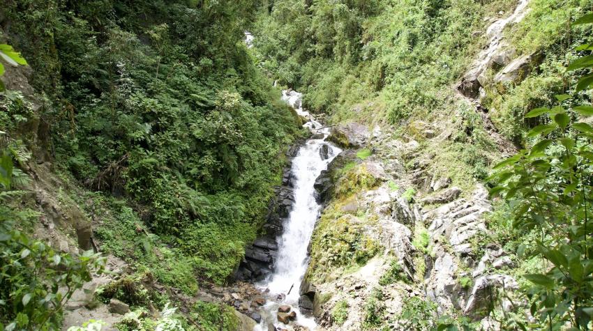 Allcamayo Waterfall
