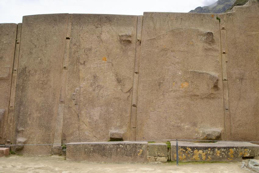 Ollantaytambo was constructed for earthquakes.