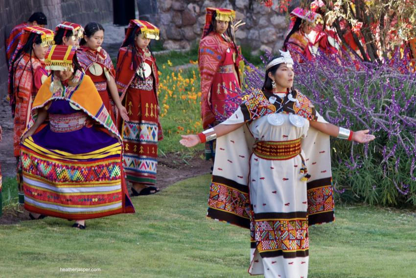 The Coya, Inca’s wife, at Inti Raymi 2022