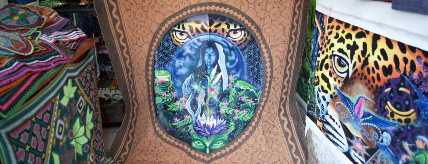 Ayahuasca inspires artists in Iquitos