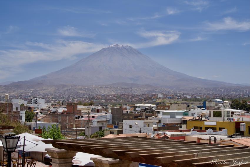 Arequipa and the Misti Volcano Arequipa and the Misti Volcano
