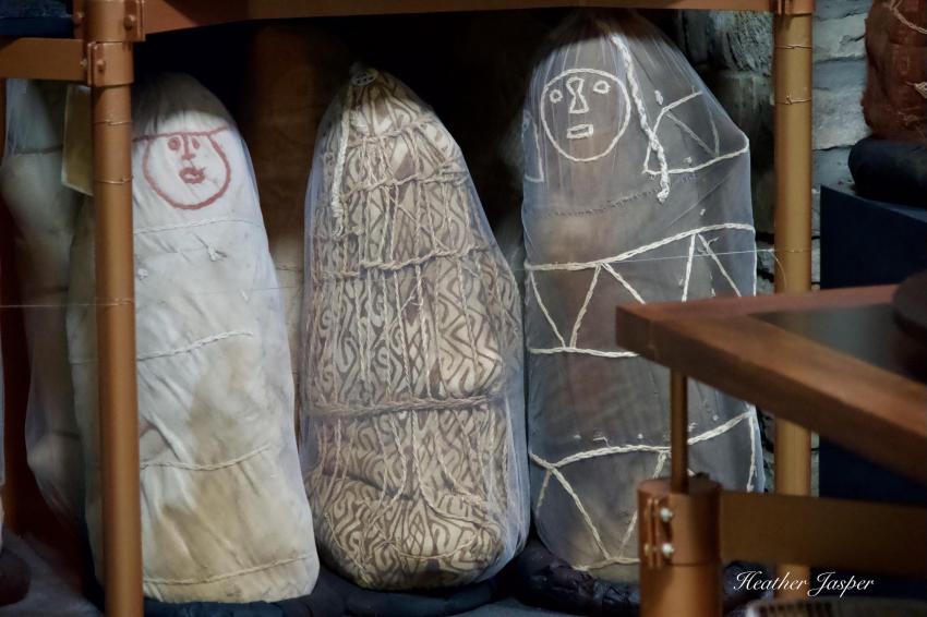 Mummies at the Leymebamba Museum