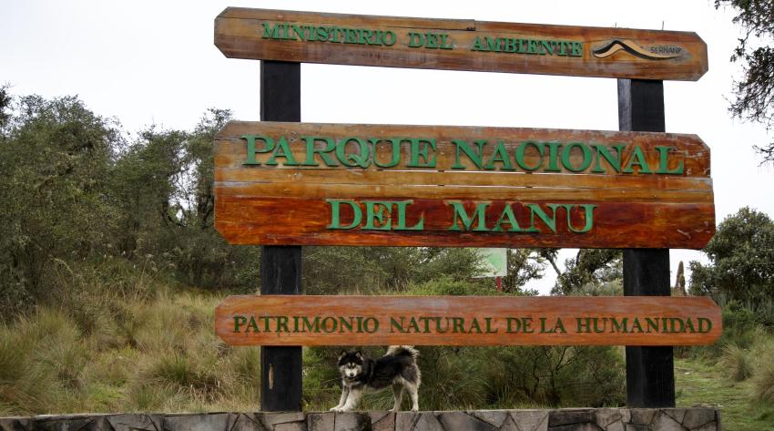 Acjanaco Pass and top of the Manu Road