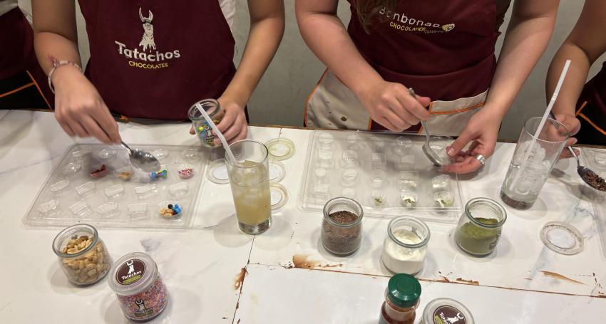 cocktails & chocolates with Pete’s cooking class