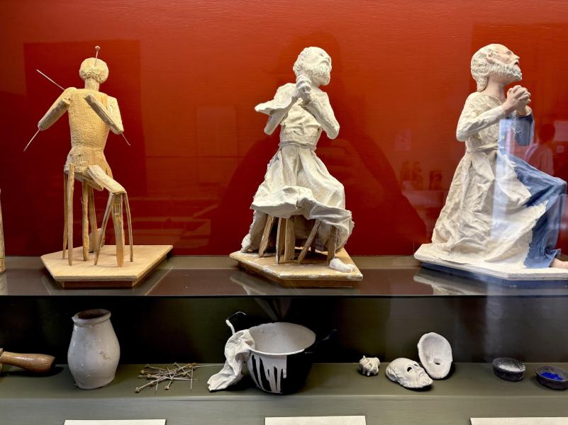 Sculpture techniques exhibit Santa Teresa