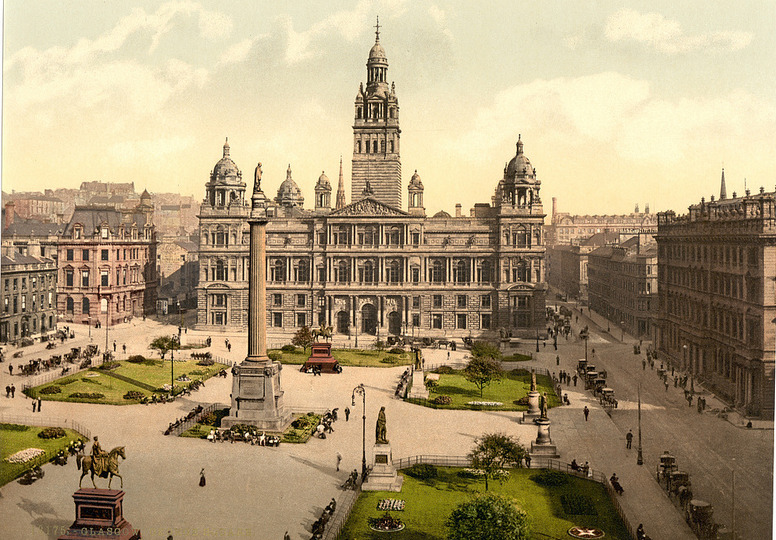 George Square, Glasgow, Scotland-LCCN2001706007