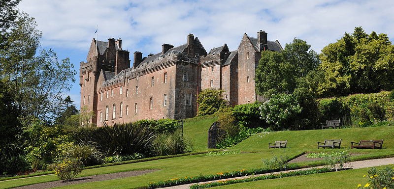 Brodick Castle bei Brodick, Isle of Arran, Schottland