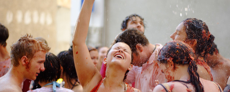 La Tomatina in Buñol