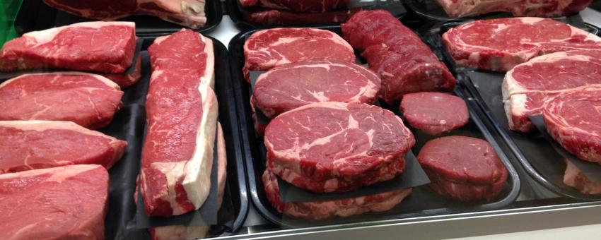 Cuts of meat at the Hintonburg Market