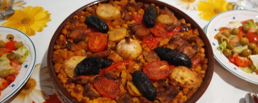 Arroz al horno