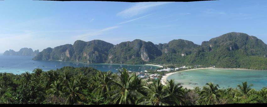 Koh Phi Phi viewpoint panorama